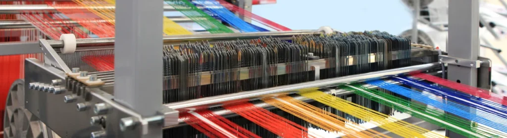 Factory textile display