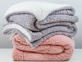 sherpa fleece blanket