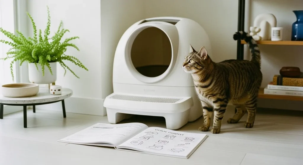 automatic cat litter box